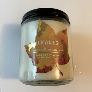 Leaves Candle